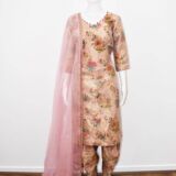 Banarsi Silk Pink Suit